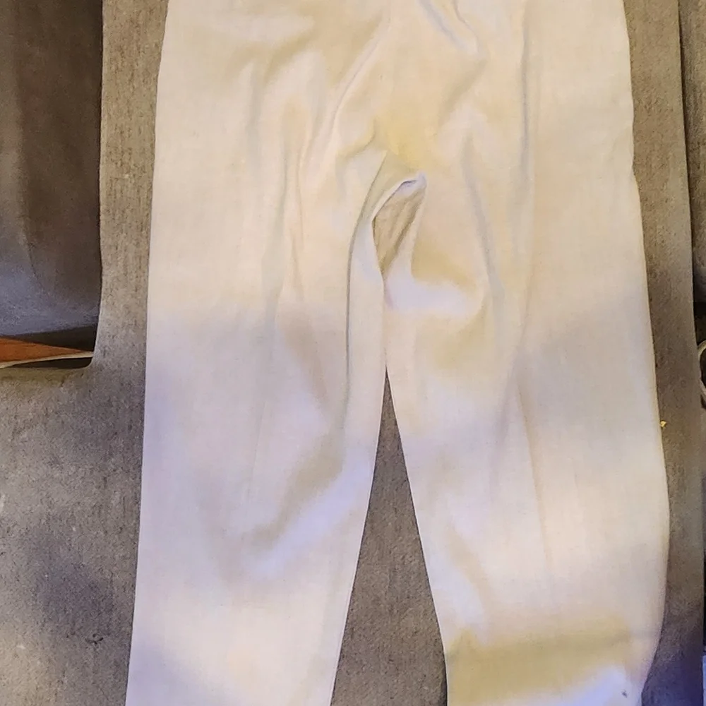 Docker's Recode Linen Stretch Men's Cream Pants